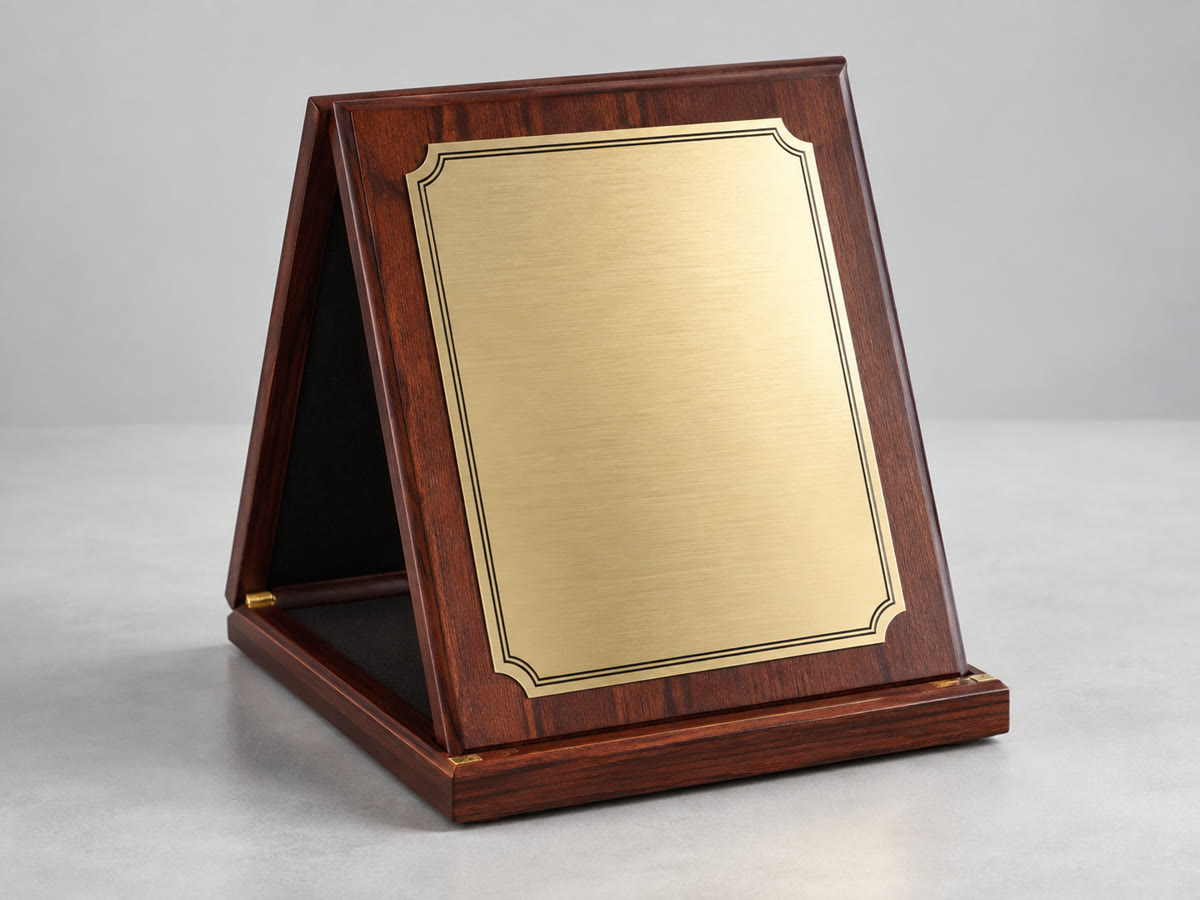 Ahşap Plaket