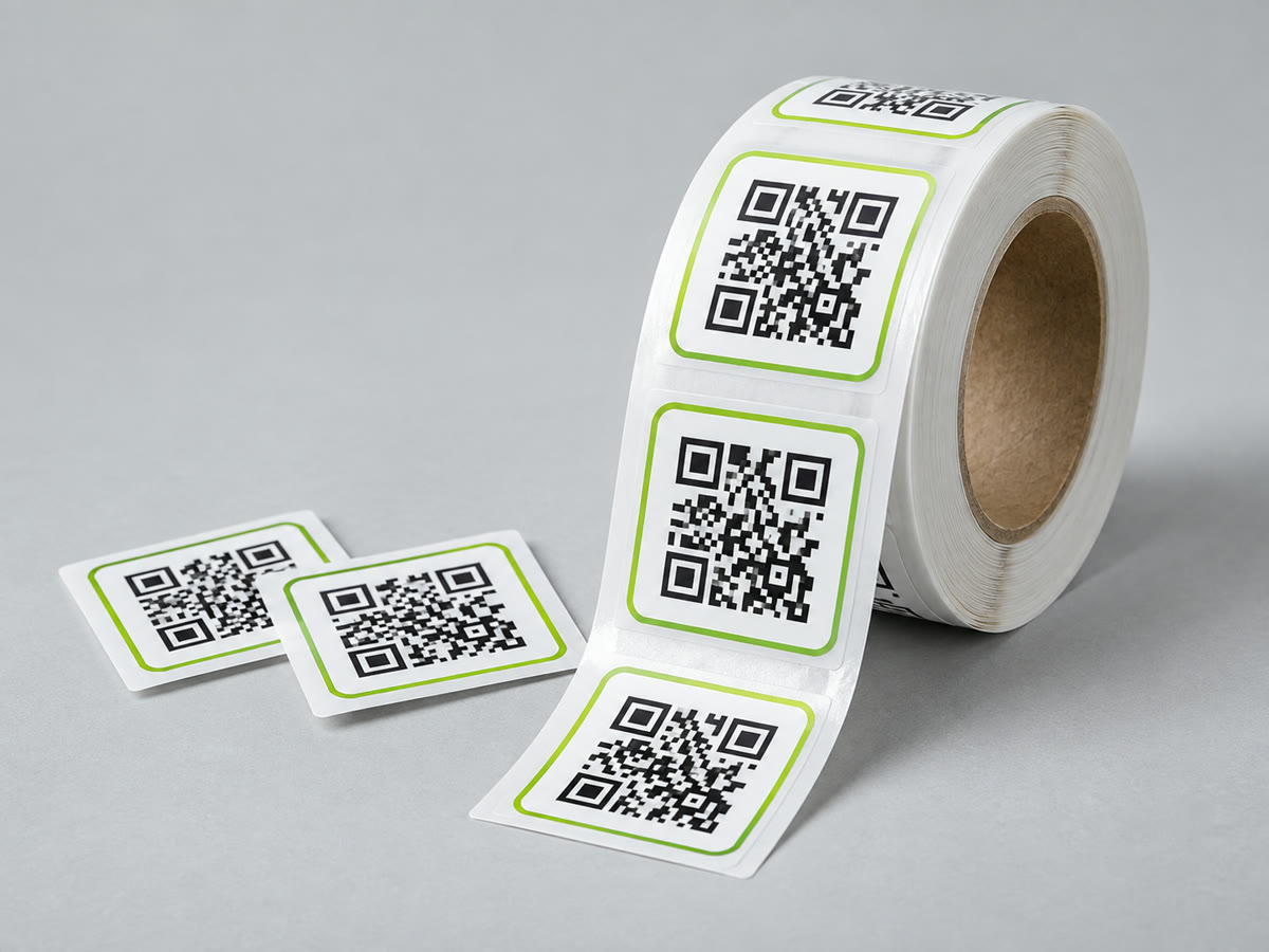 QR Kod Etiketi